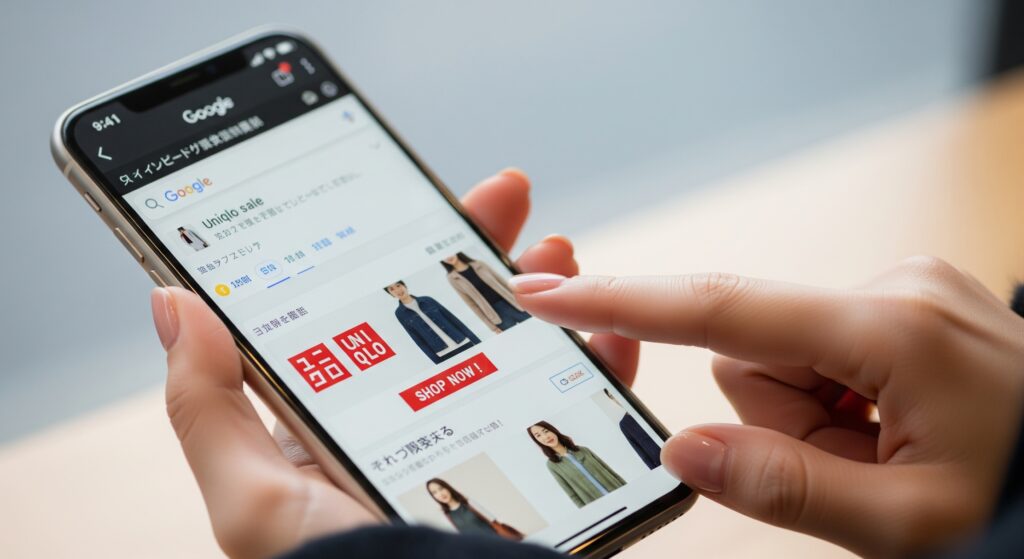 検索結果画面は「認知度」のテスト会場である