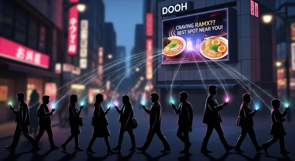 位置情報データが実現する「DOOHターゲティング」とは
