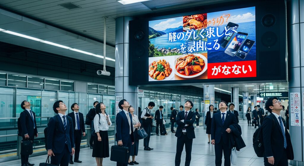 DOOHは動画広告の「理想的な視聴環境」