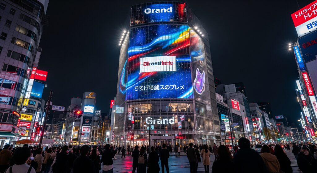 スケール感が生み出す、圧倒的なブランド体験